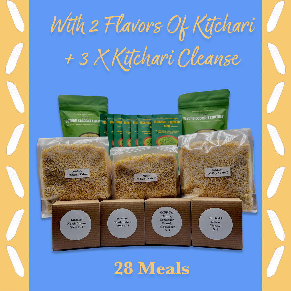 Ayurvedic Kitchari Kits With 2 Flavors Inner Flame Kitchen