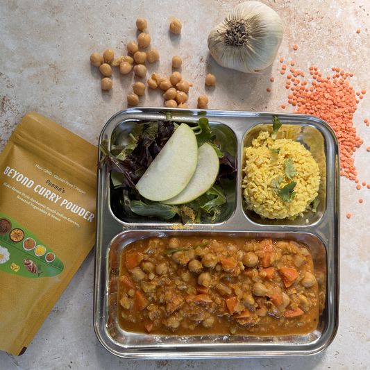 Chickpea Dal AndTurmeric Rice