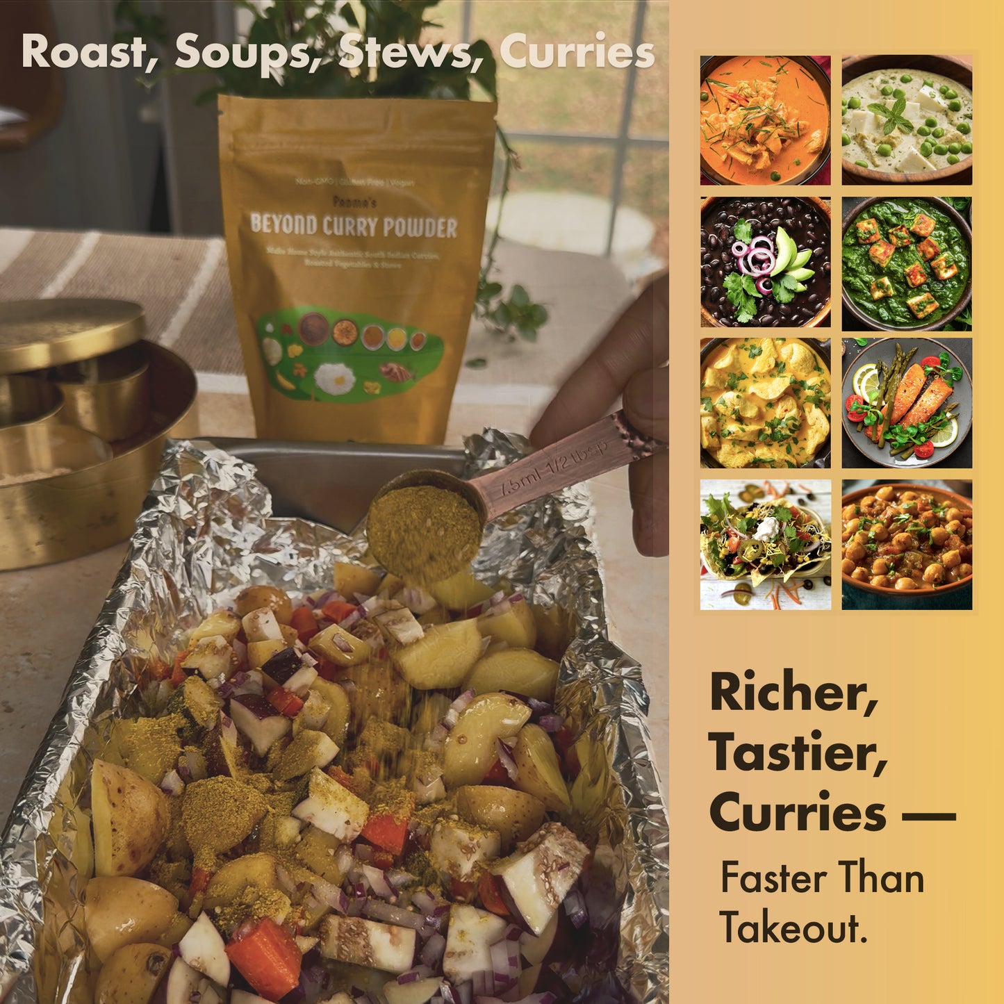 Beyond Curry Powder - Simple Flavorful Home Style Cooking