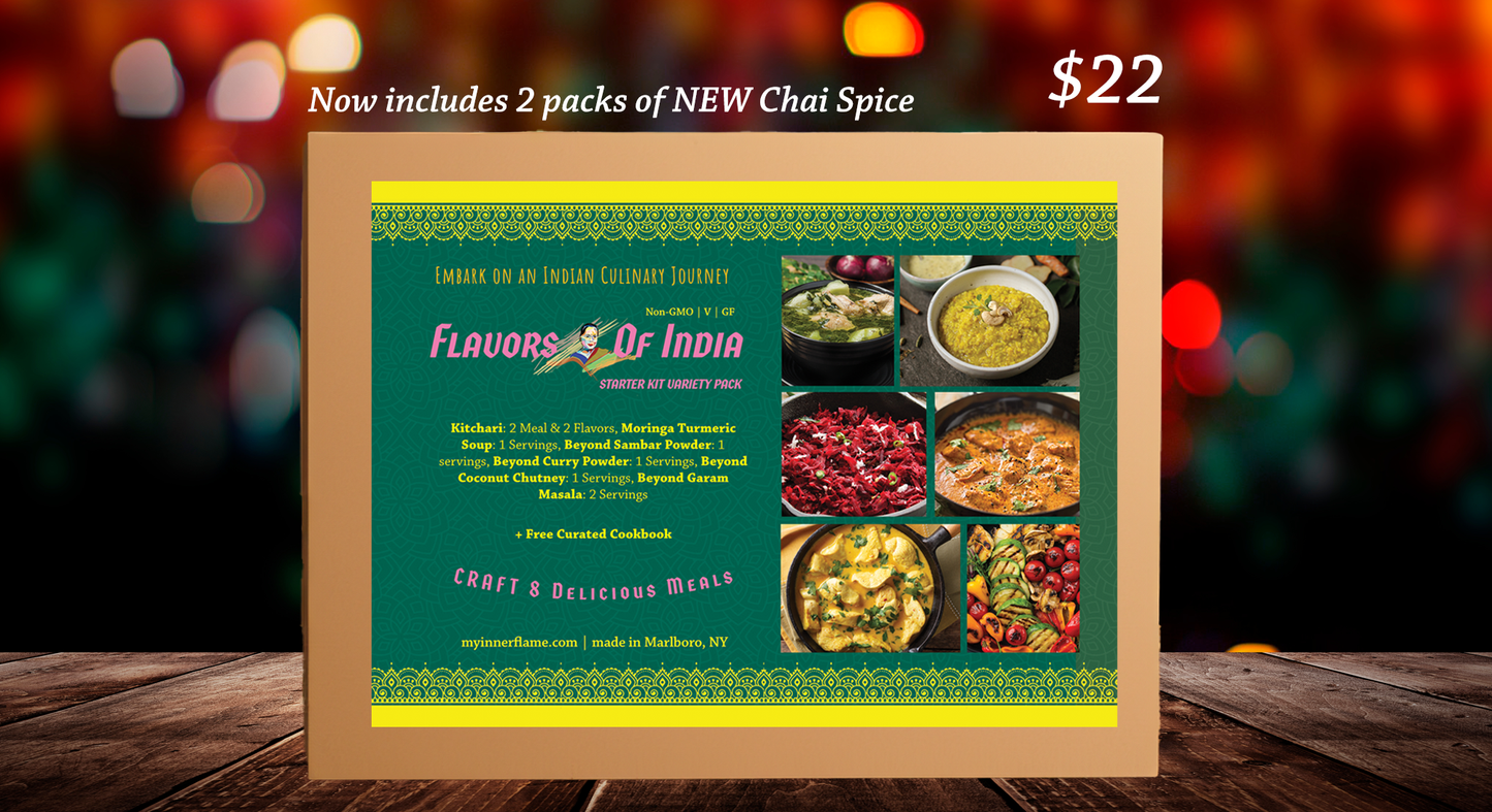 Flavors of India – Feast in a Box to Create 8 Delicious Meals