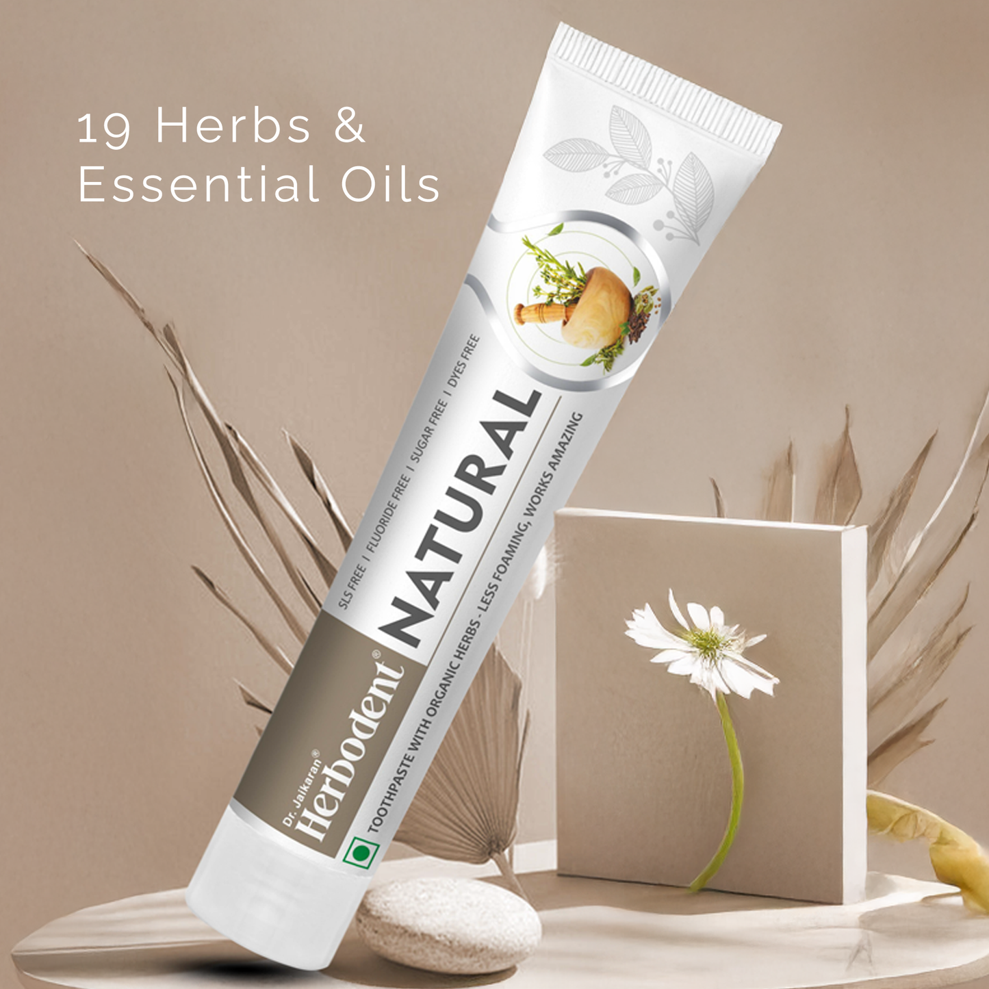Herbodent Natural Toothpaste - 19 Herbs & Essential Oil